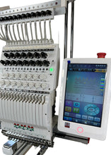 Load image into Gallery viewer, New Feiya Industrial Embroidery Machine 1 Head – 15 Colors -2024, with Hoops &amp; Cap System
