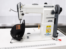 Load image into Gallery viewer, Post bed sewing machine for patcht on caps - bags
