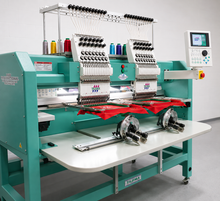 Load image into Gallery viewer, Tajima 2‑Head Embroidery Machine – TFMX-II C1502
