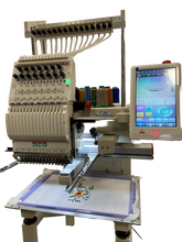 Load image into Gallery viewer, New Feiya Industrial Embroidery Machine 1 Head – 15 Colors -2024, with Hoops &amp; Cap System
