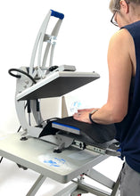 Load and play video in Gallery viewer, 16x20 Auto-Open Heat Press Machine with Slide-Out Base
