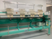 Load image into Gallery viewer, Tajima 4‑Head Embroidery Machine – 12 Colors (2017, with Cap System)
